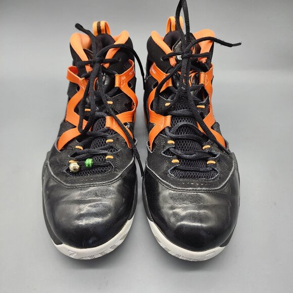 Nike Jordan Flywire Basketball Shoes Black Orange Size 7.5 US 40.5 EU - Picture 3 of 16